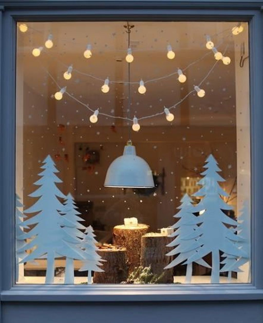 DIY Holiday Window Lights