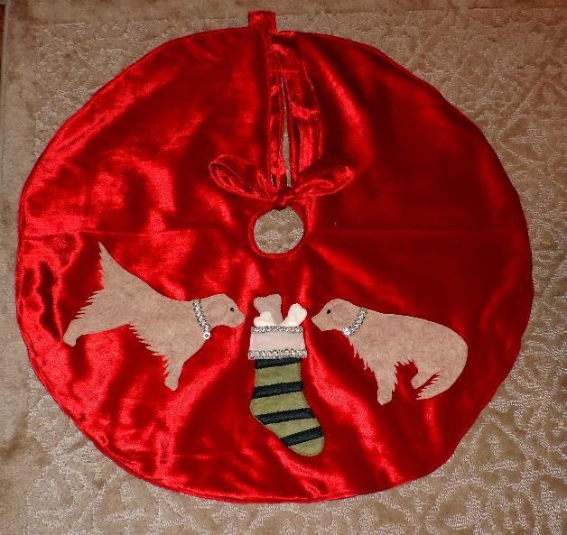 Dog Breed-Specific Christmas Tree Skirt