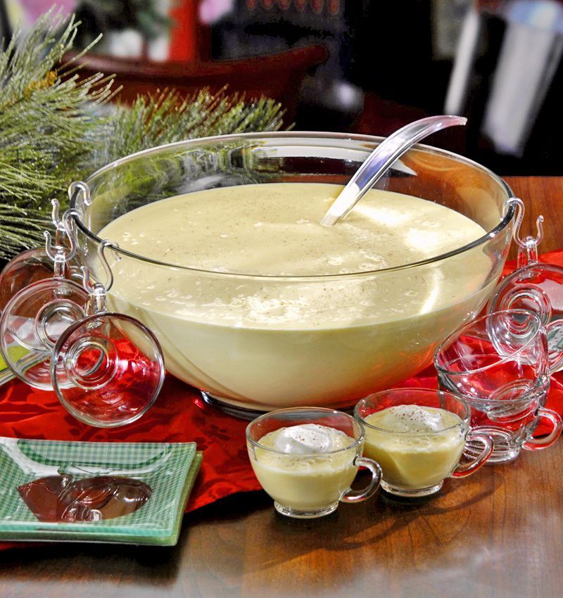 Eggnog Holiday Punch