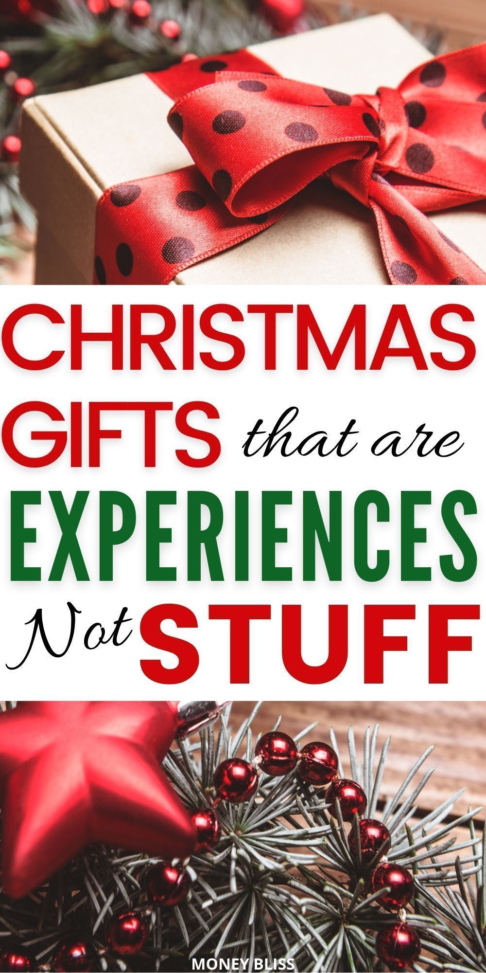 Experiential Christmas Gifting