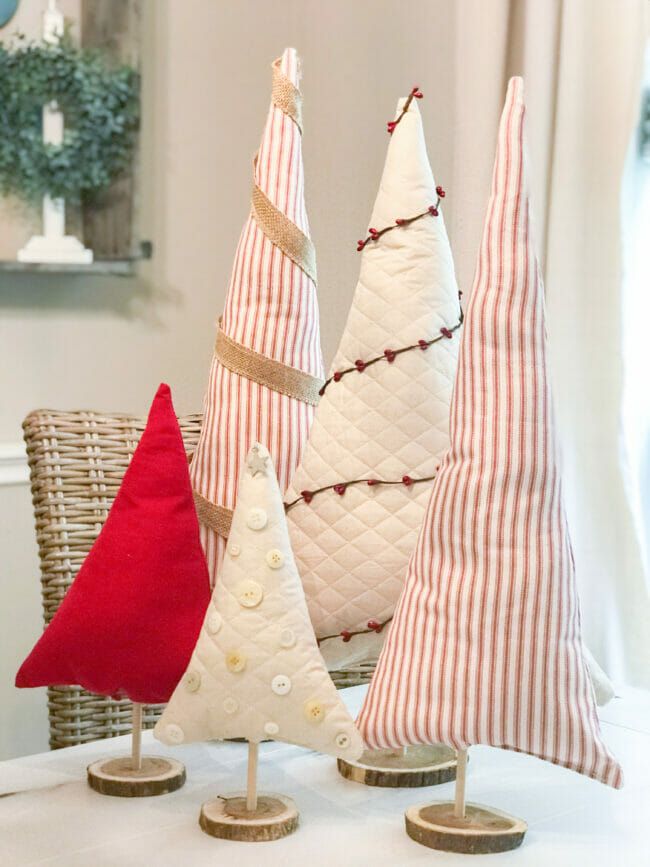 Fabric Christmas Tree DIY Projects