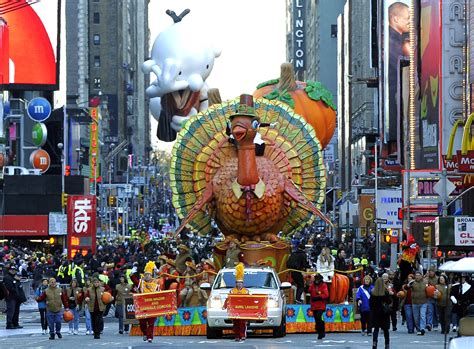 Family at Thanksgiving Parade