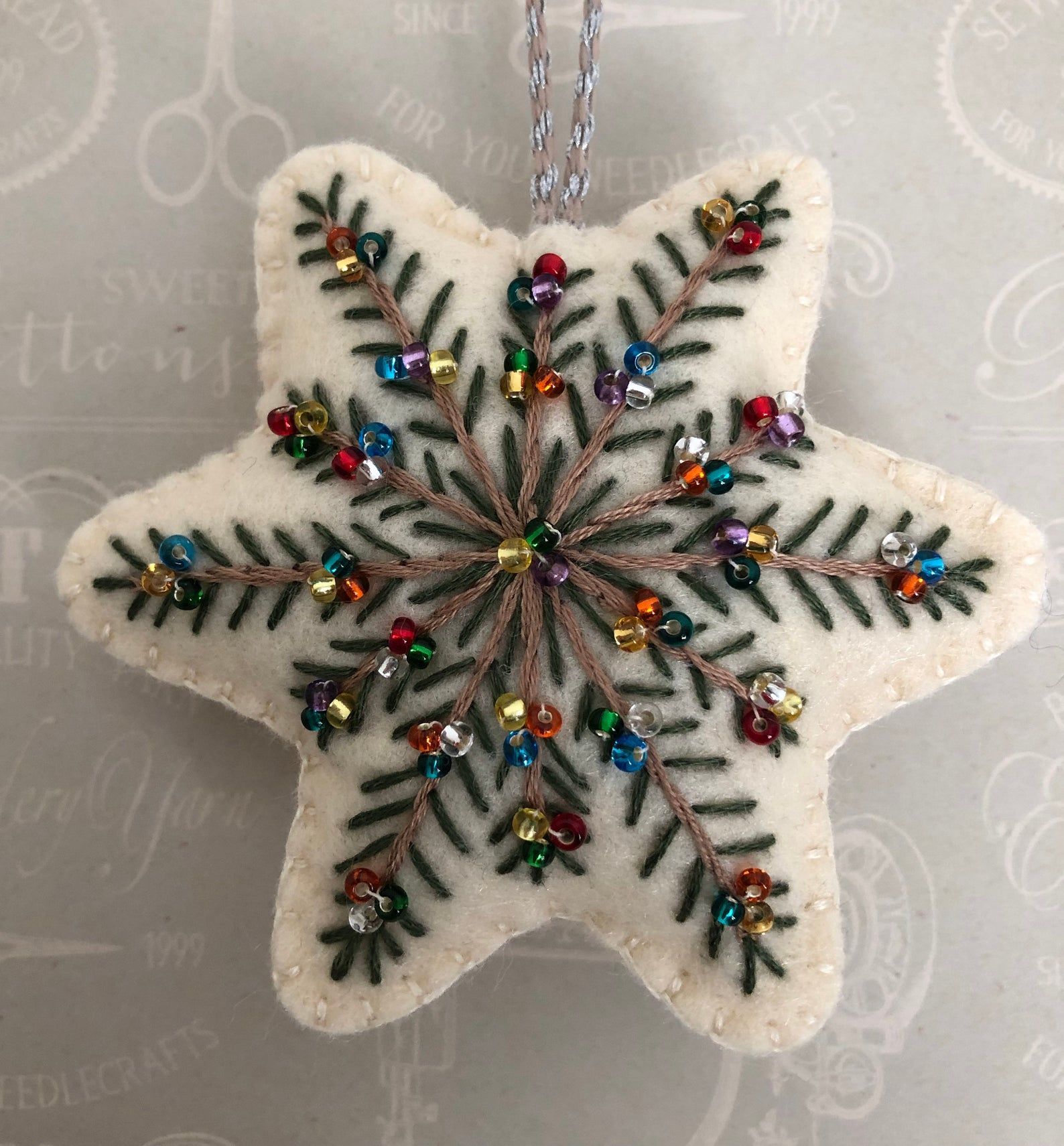 Felt Star Ornaments