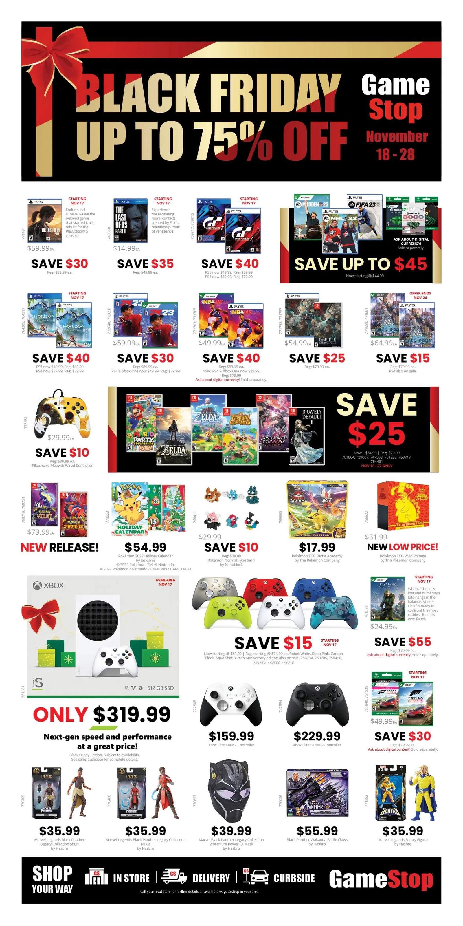 GameStop Black Friday