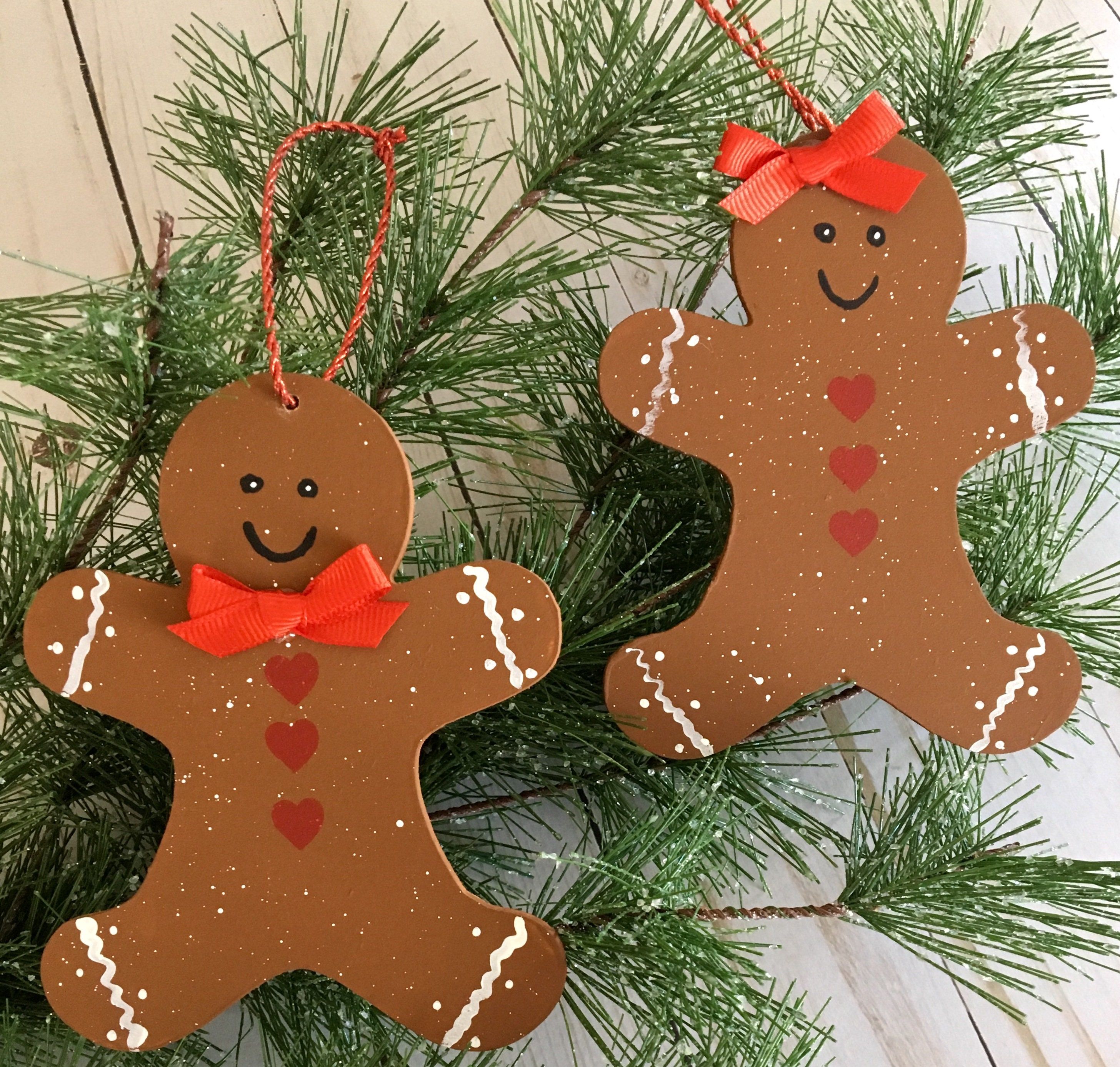 Gingerbread Man Ornaments