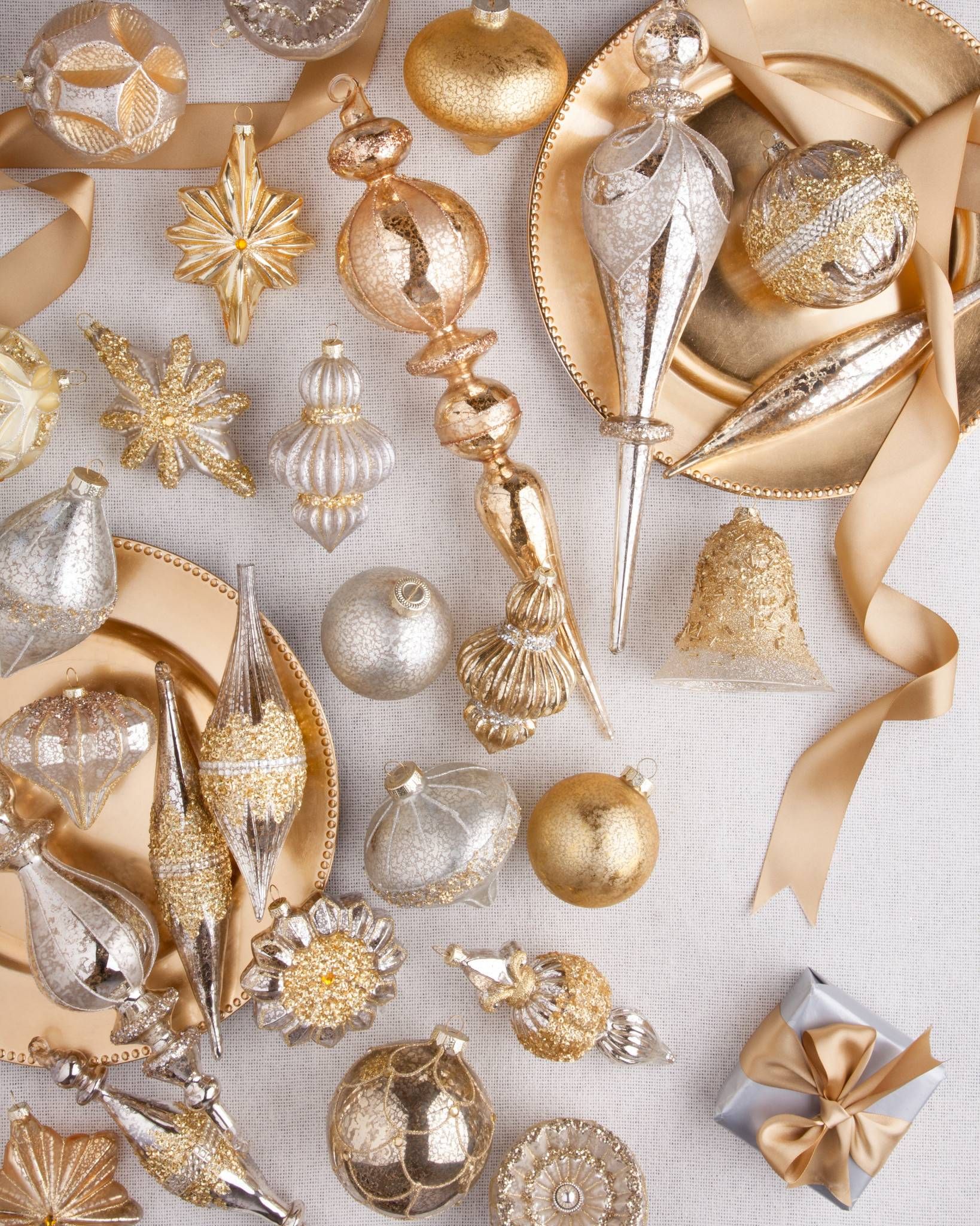 Gold and Silver Ornaments