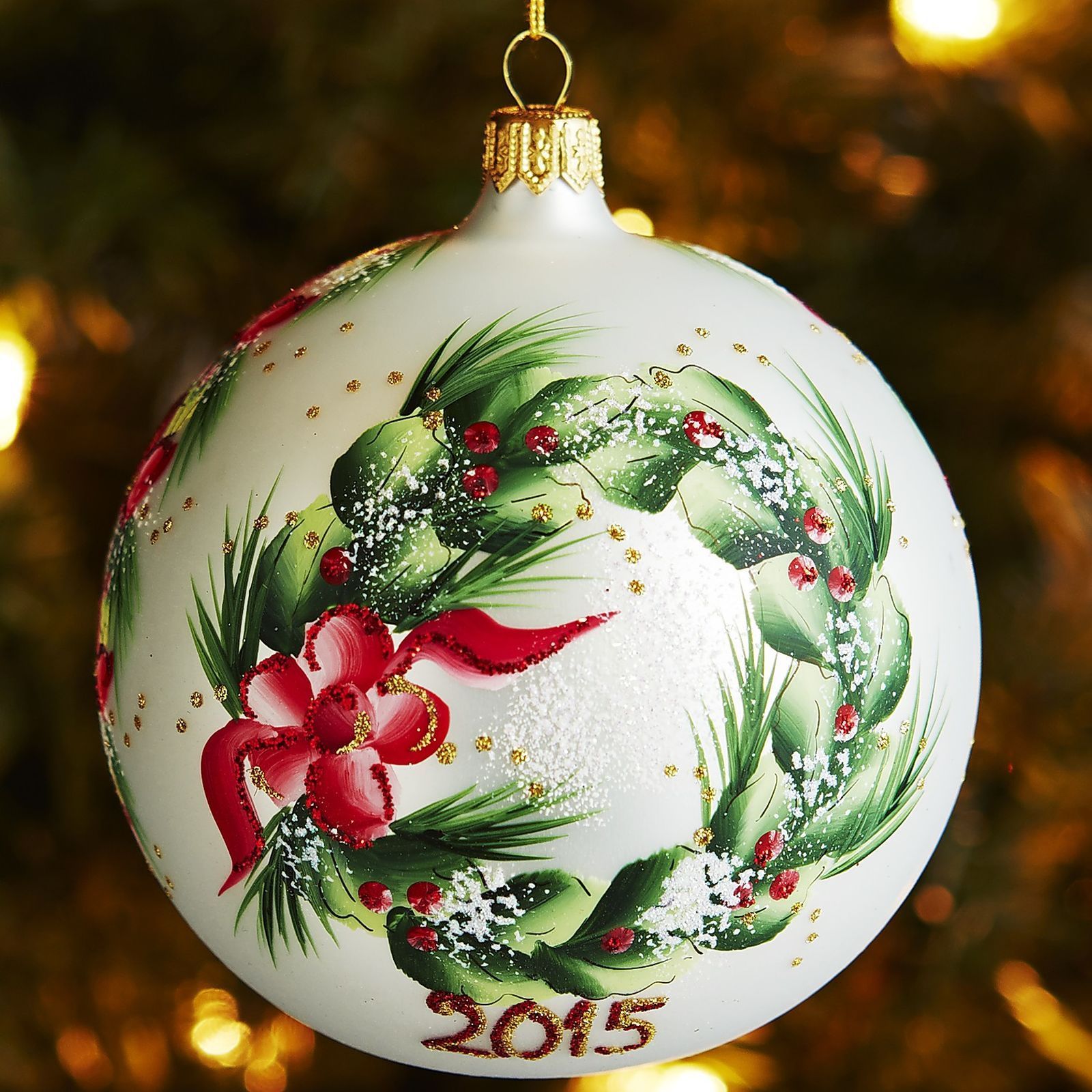 Hand-painted Christmas Ornaments