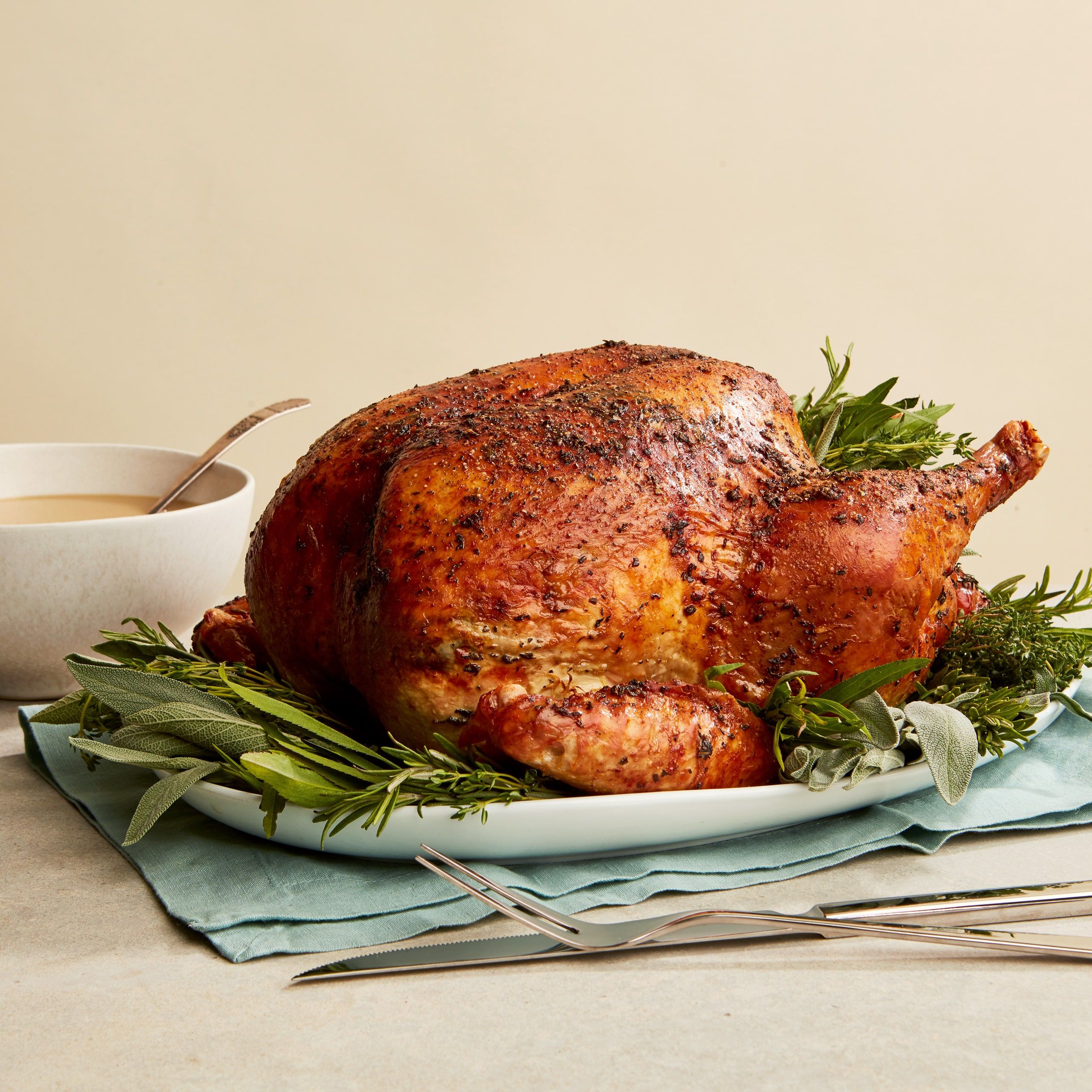 Herb-Butter Turkey