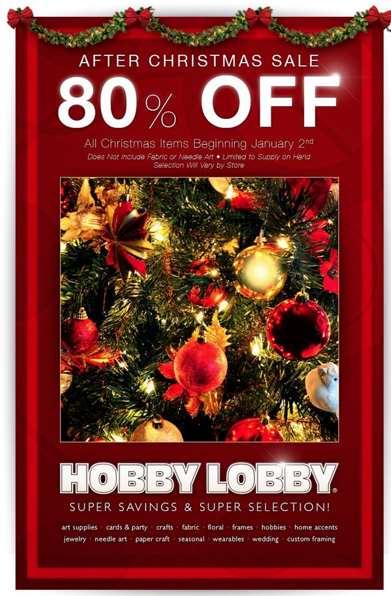 Hobby Lobby Christmas Eve Hours