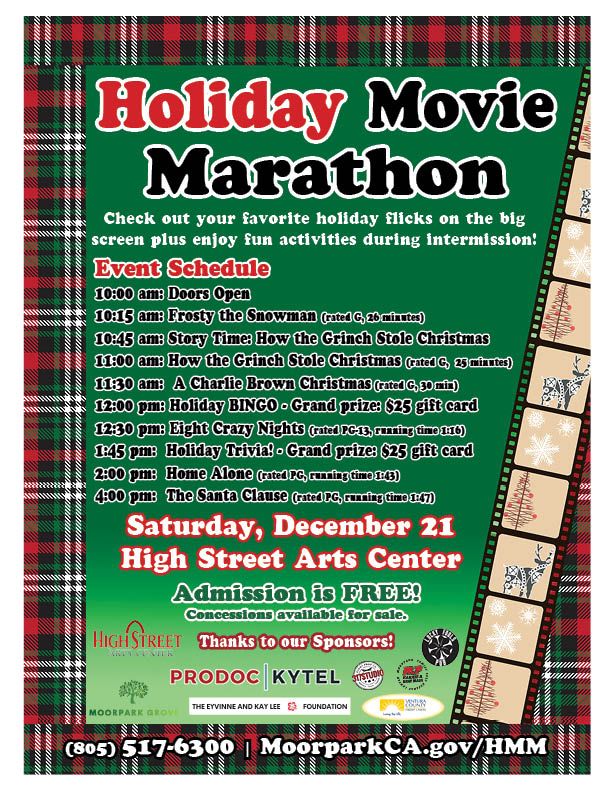 Holiday Movie Marathon