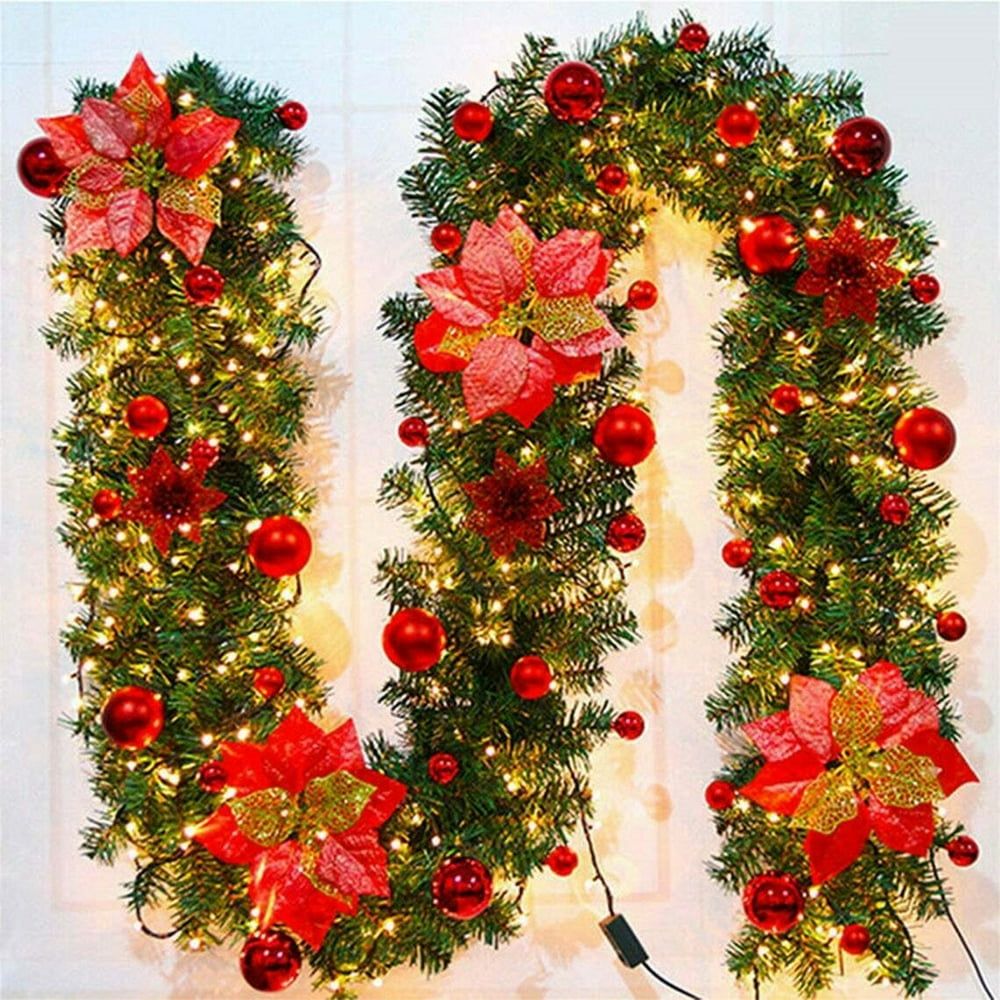 Holiday Time Pre-Lit Artificial Christmas Garland Guide