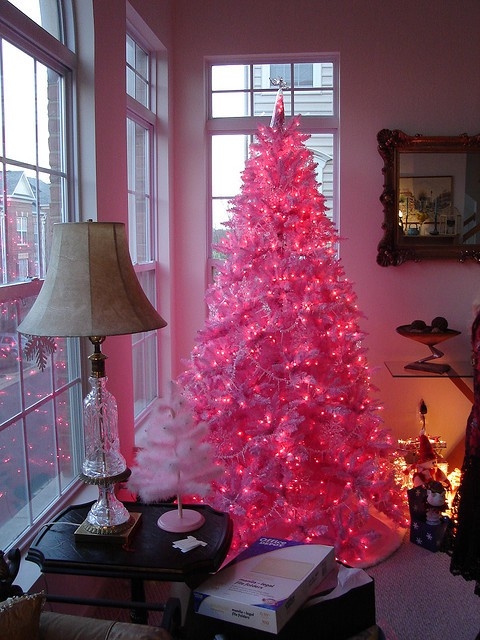 Hot Pink Christmas Tree