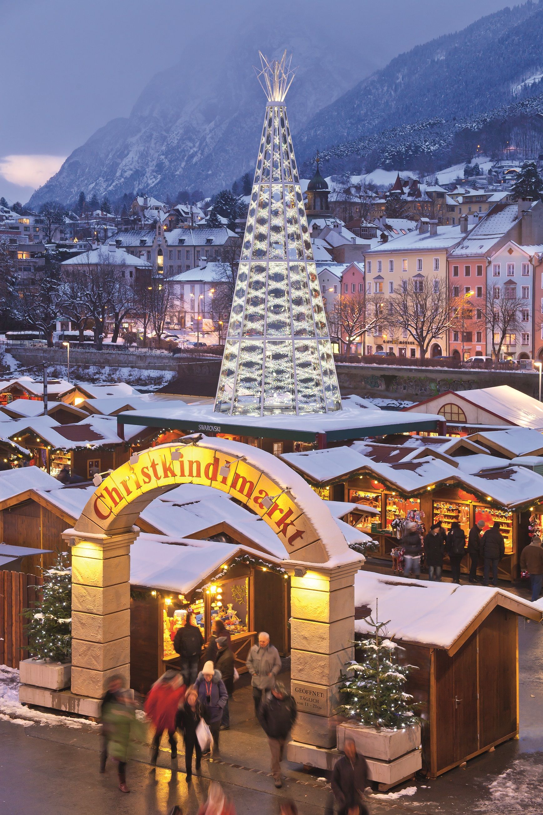 Innsbruck Christmas Market Ice Skating