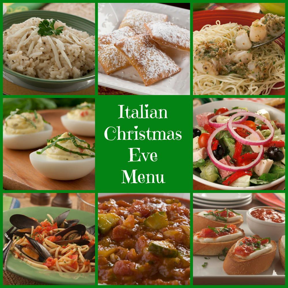 Italian Christmas Menu