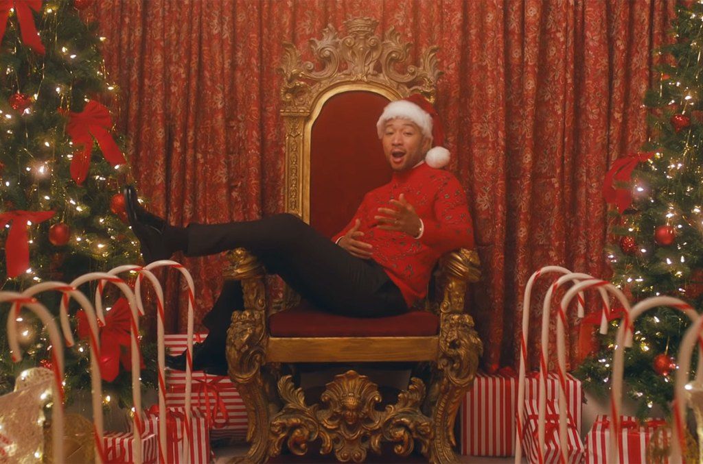 John Legend's Christmas Album Backstage Moments