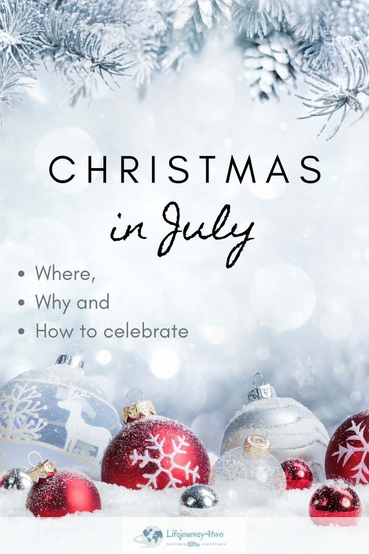 July Christmas 2024 Summer Holiday Cheer In MidYear