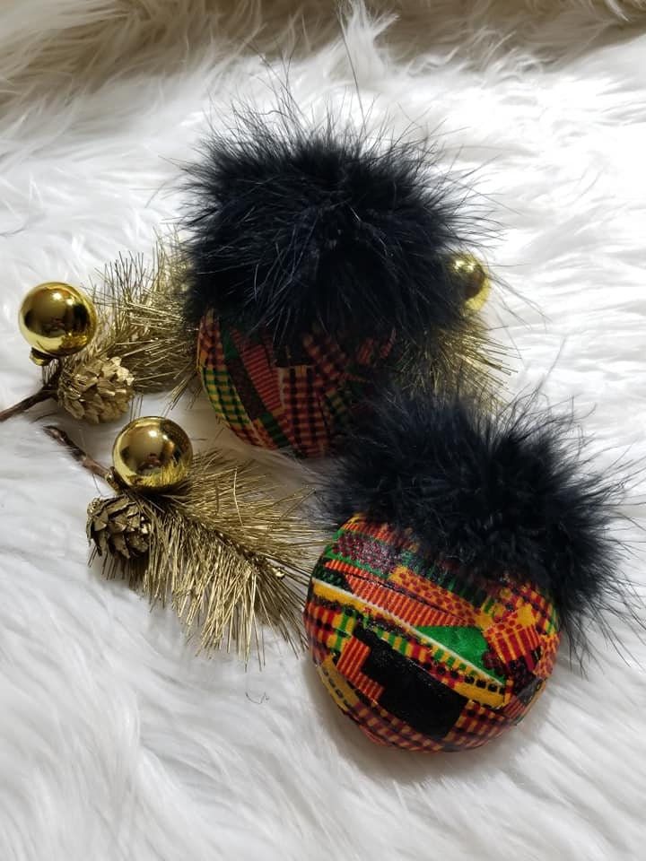 Kente Cloth Ornaments