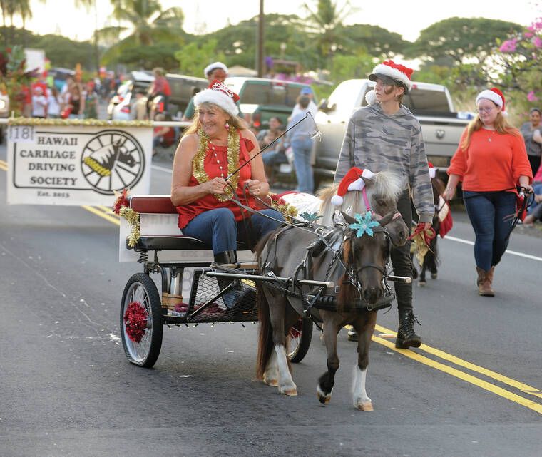 Kona Christmas Parade Participants