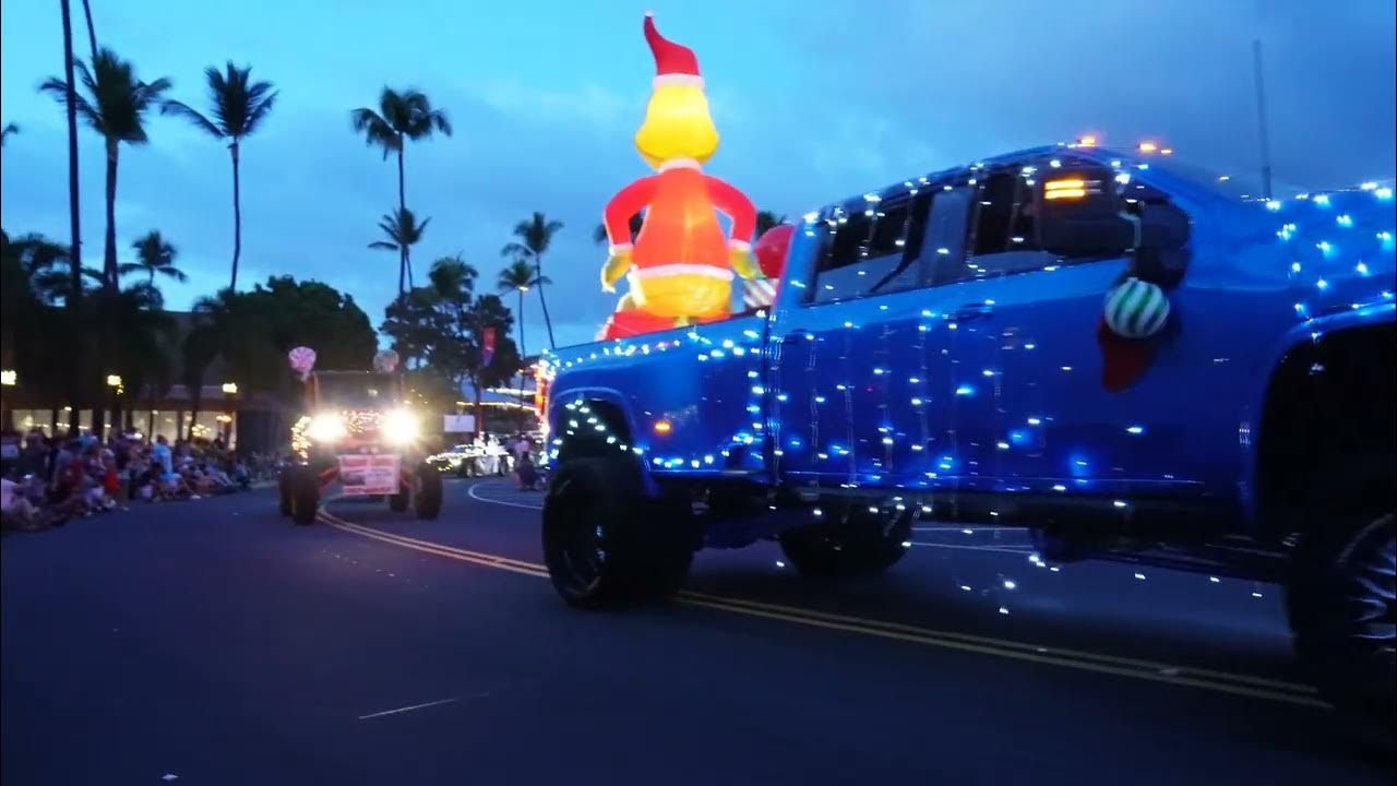 Kona Christmas Parade Pictures