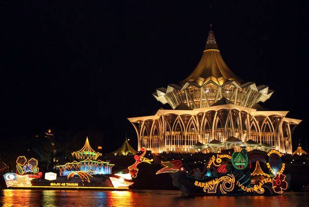 Kuching Waterfront Christmas