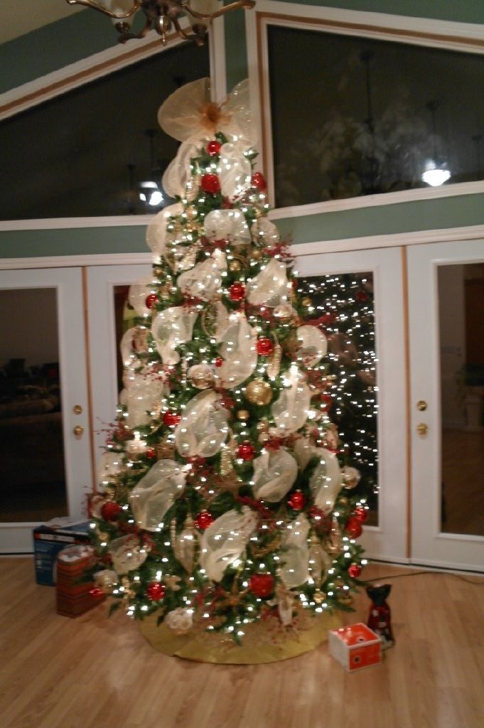 Large Ribbons on Christmas Trees