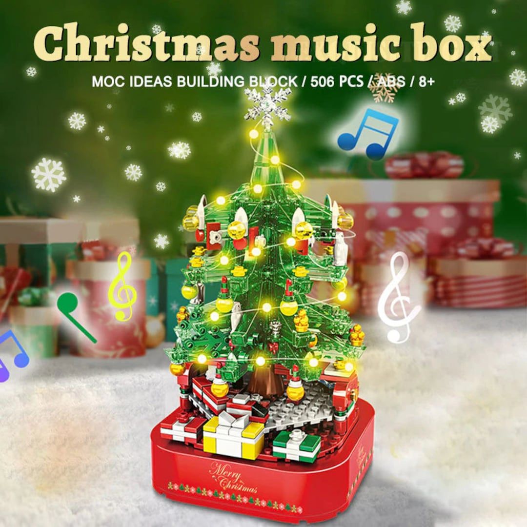 Lego Christmas Tree Music Box