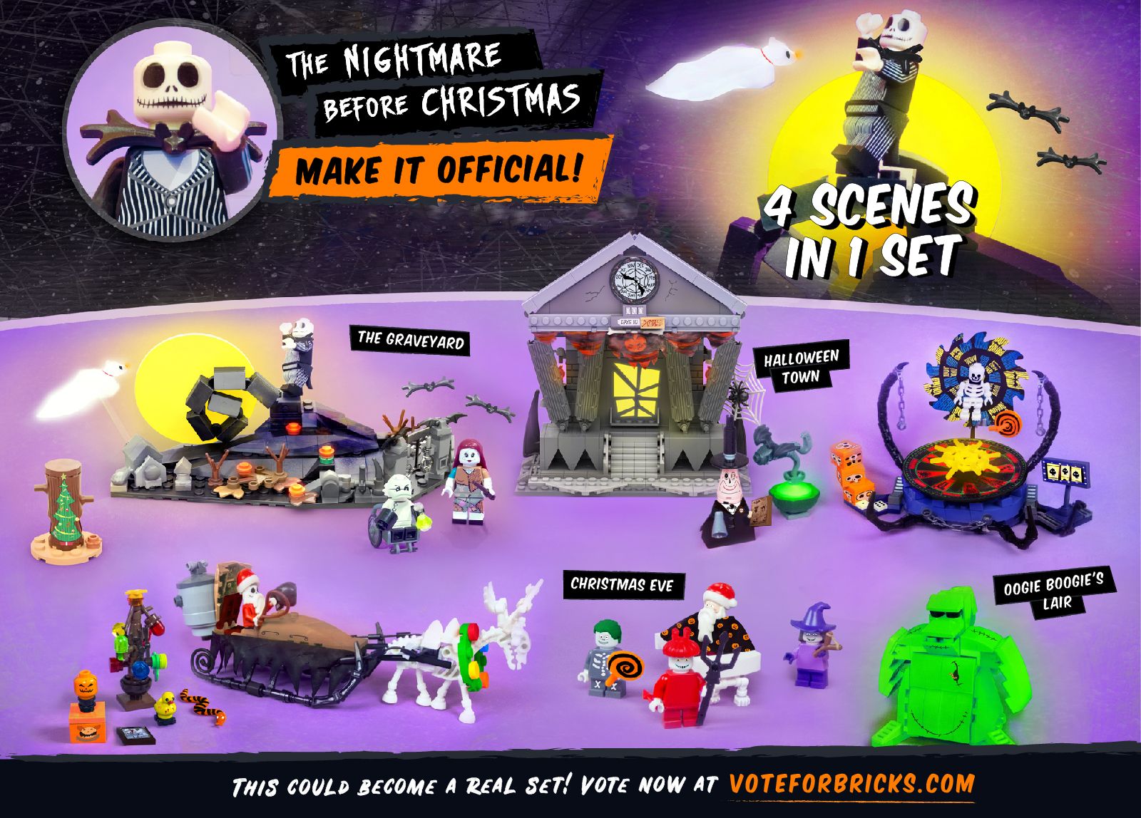 Lego Nightmare Before Christmas Set 2024 Unveiled