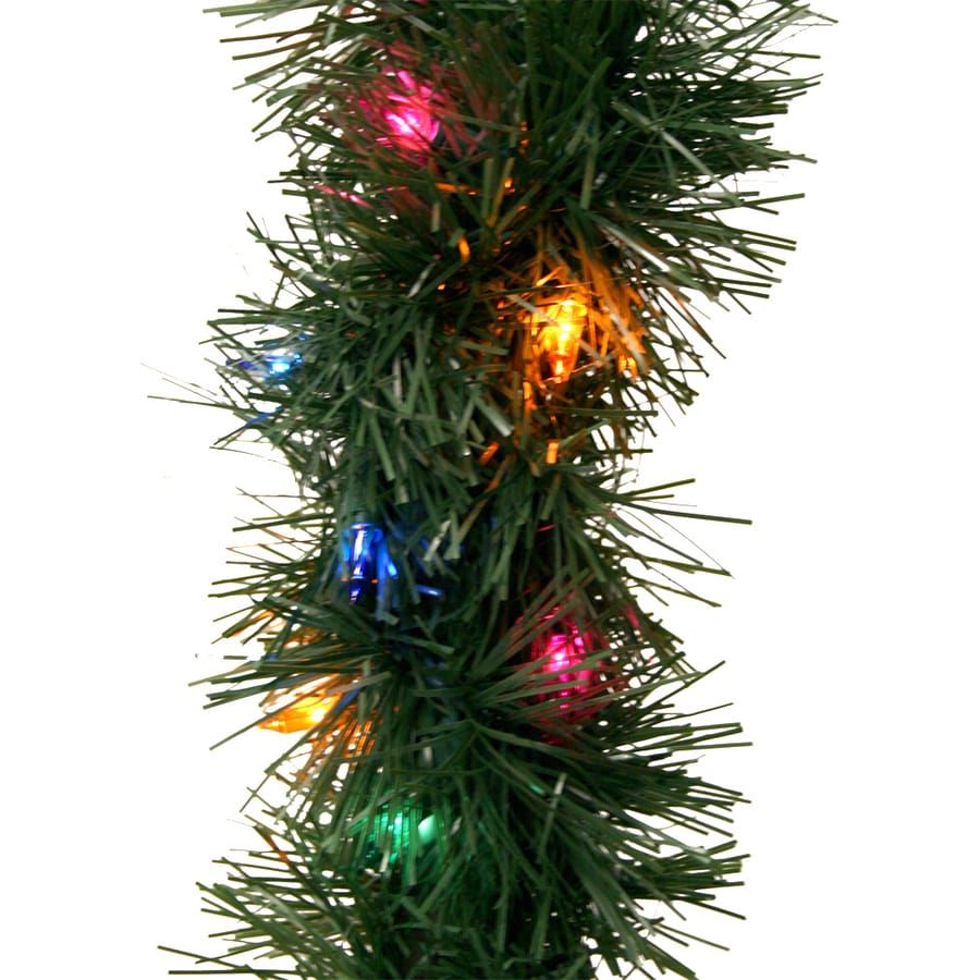 Lighted Christmas Tree Garland