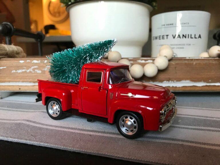 Little Red Truck Christmas Tree Popular Culture