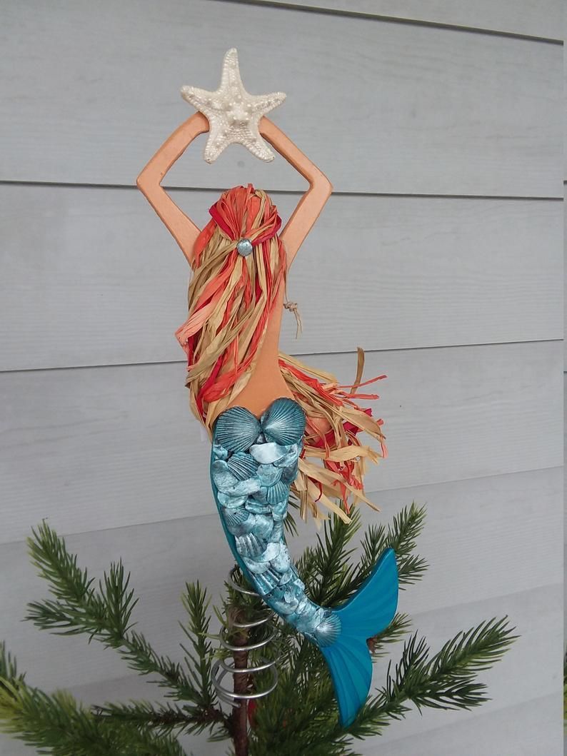 Mermaid-Inspired Tree Topper