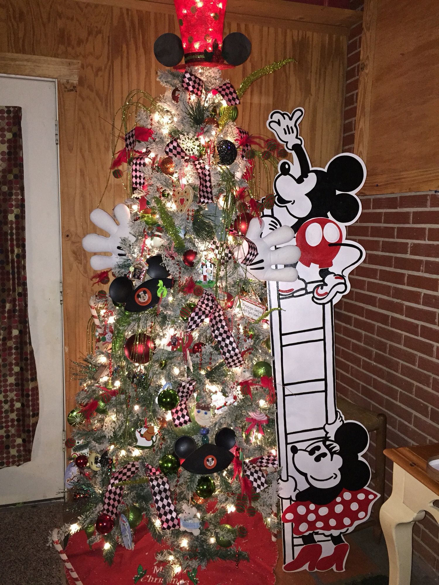 Mickey Mouse Christmas Tree Ideas