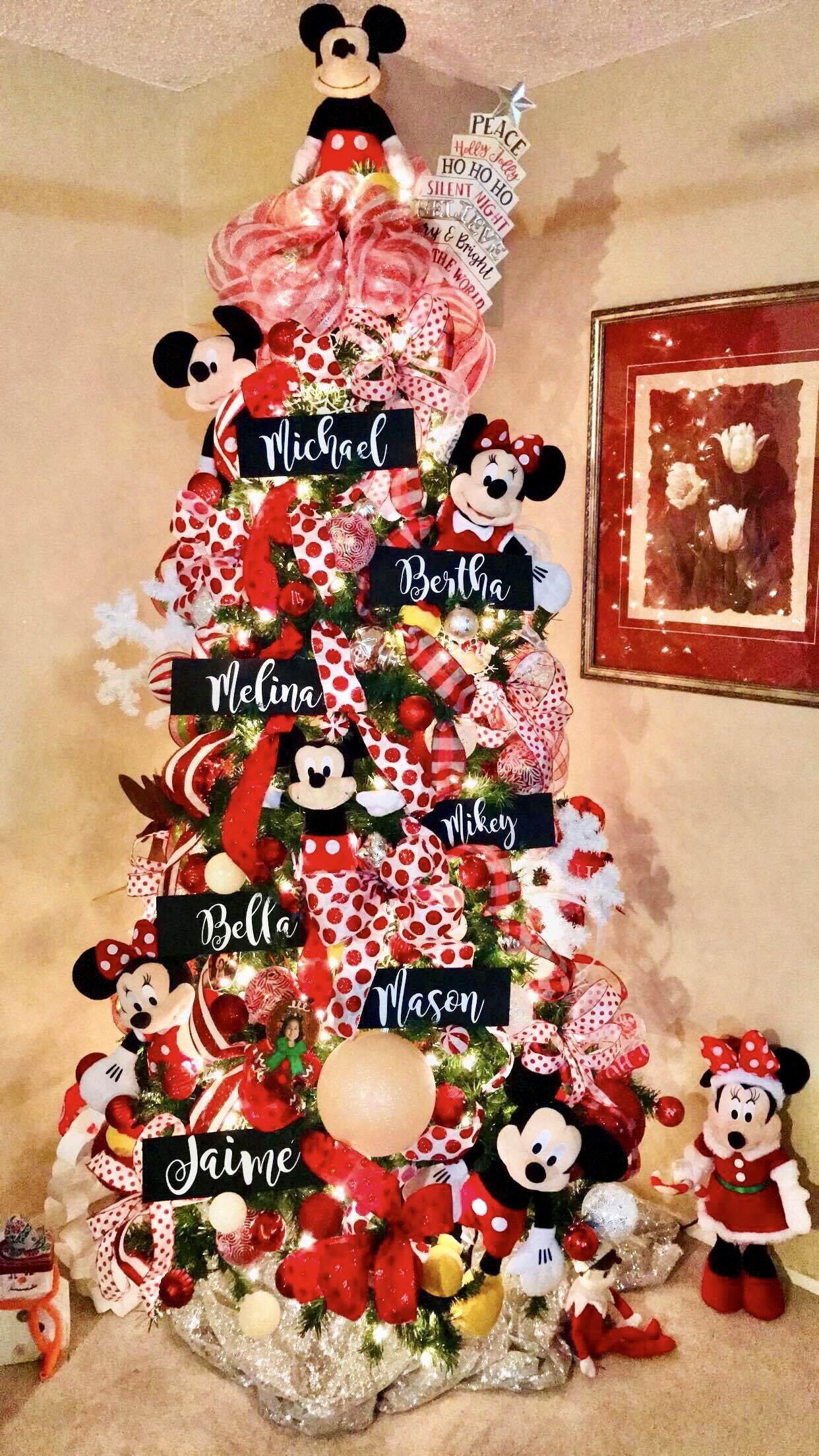 Mickey Mouse Holiday Tree