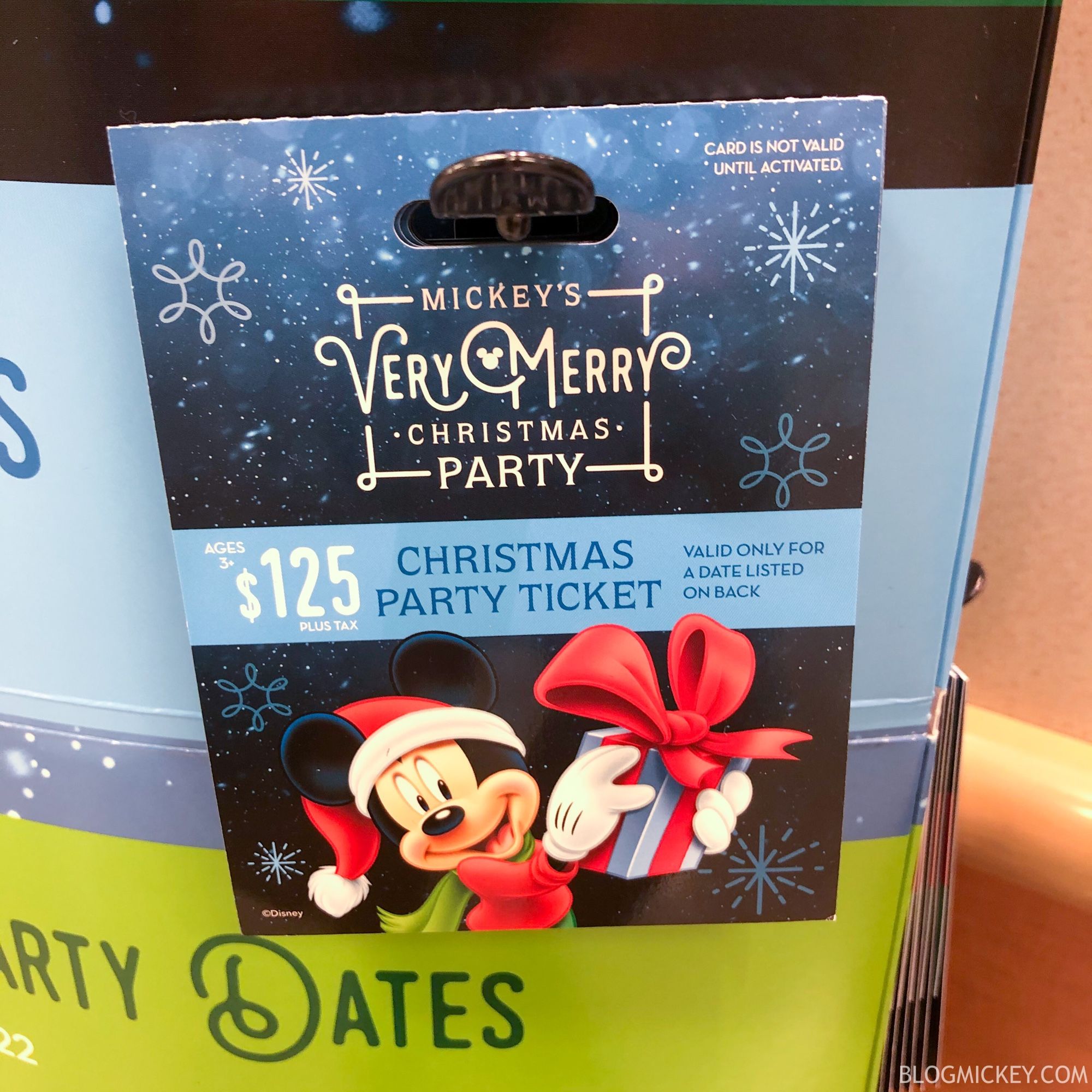 Mickey's Christmas Party Tickets