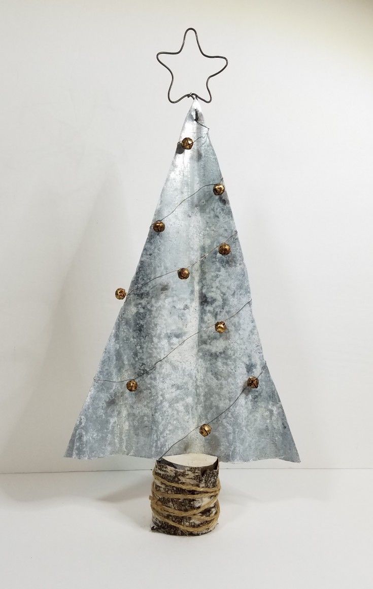 Mini Metal Christmas Tree Decoration Ideas