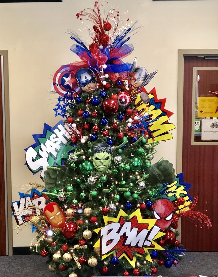 Minimalist Marvel Christmas Tree