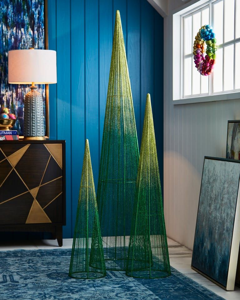 Modern Christmas tree set