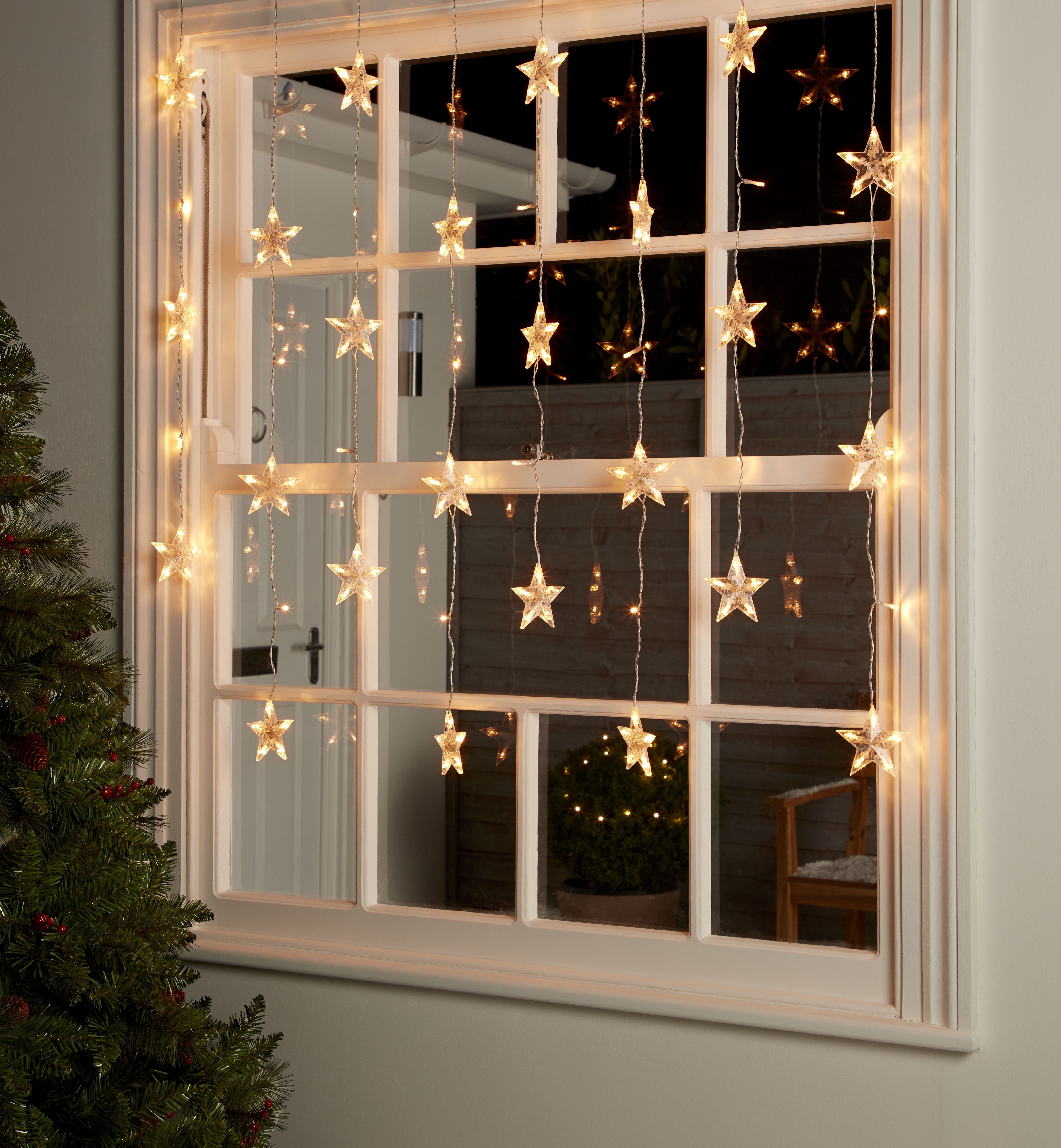 Modern Holiday Window Lights