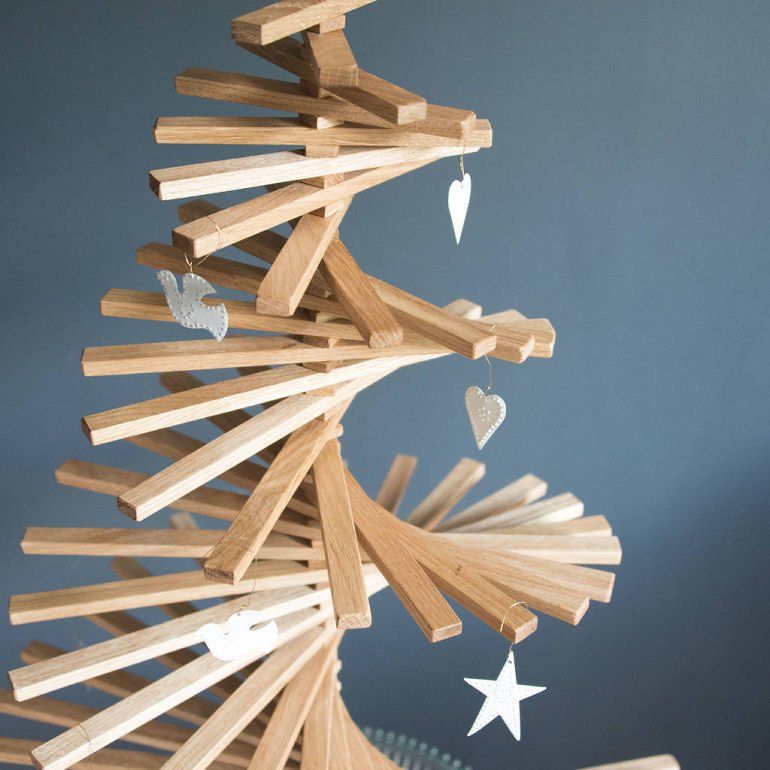 Modern Wood Christmas Tree Alternatives To Traditional Trees