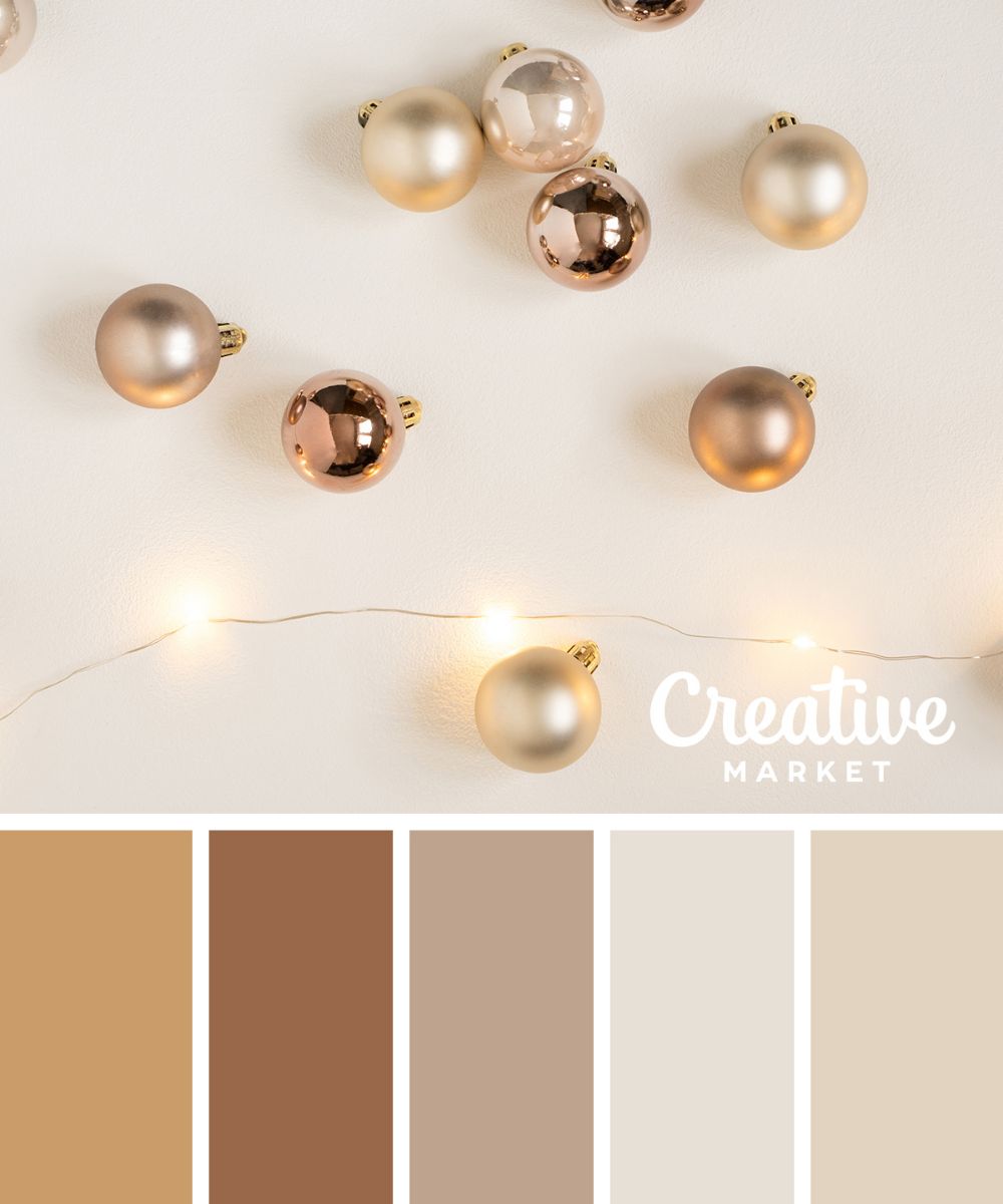 Neutral Christmas Color Palette