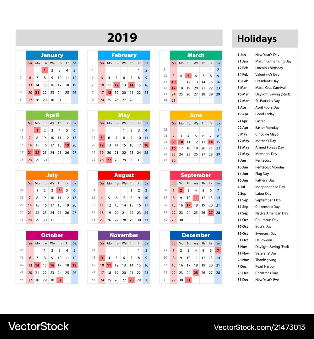 New Year's Day Public Holiday 2019