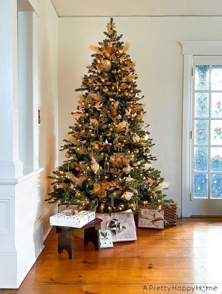 Non-lit Christmas tree decorating ideas inspiration