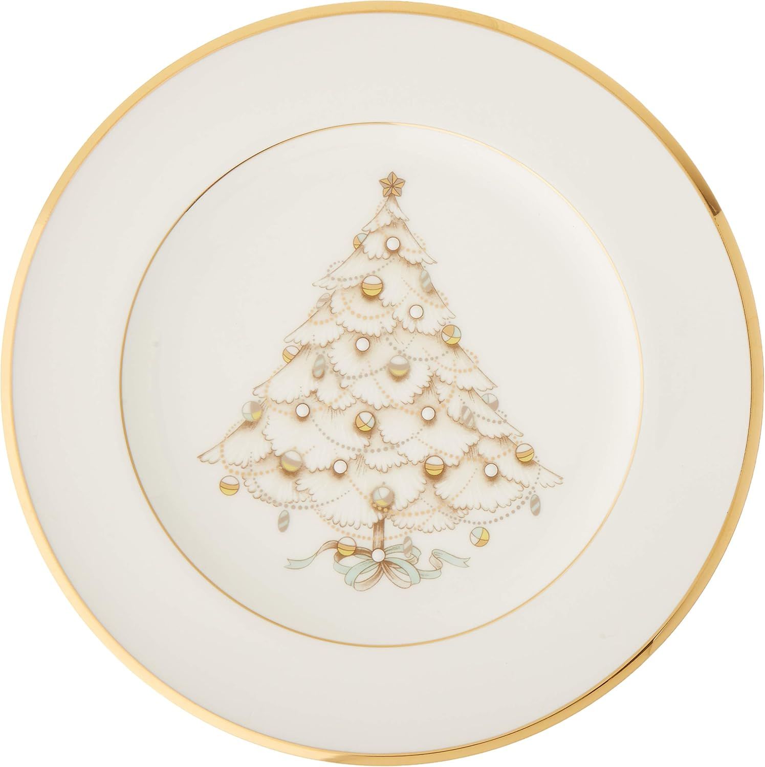 Noritake Palace Christmas Gold Accent Plates Casual Gathering