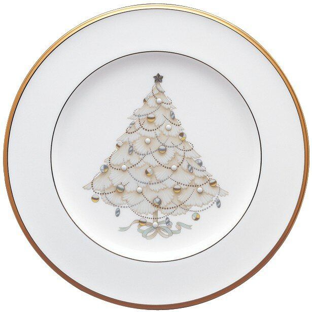 Noritake Palace Christmas Gold Accent Plates Holiday Table Setting