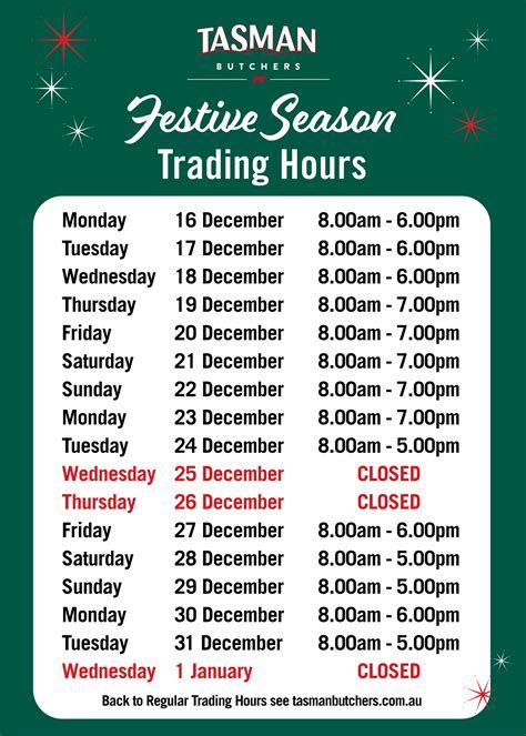 Nyse Christmas Holiday Hours And Trading Schedule