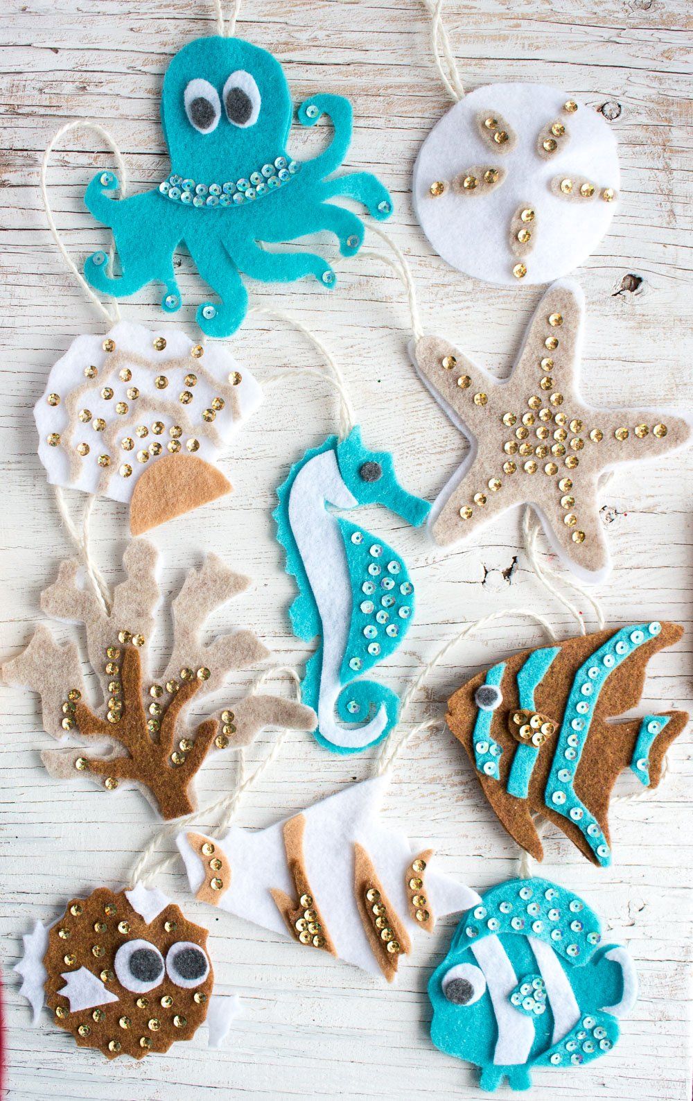 Ocean-Inspired Ornaments