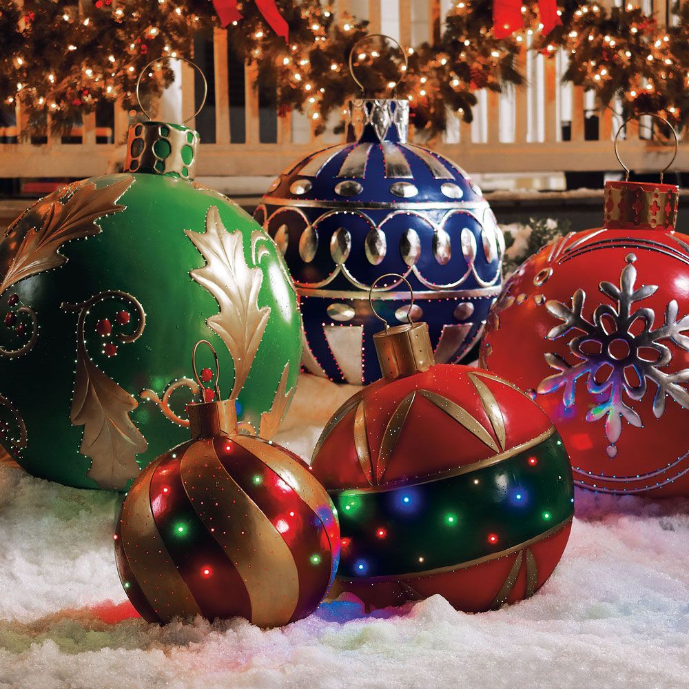 Outdoor Christmas Ornaments