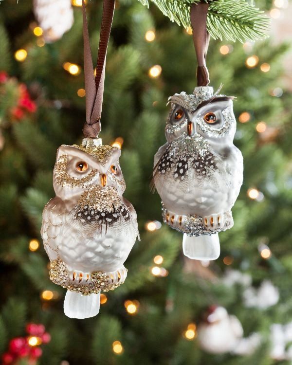 Owl Christmas Decorations