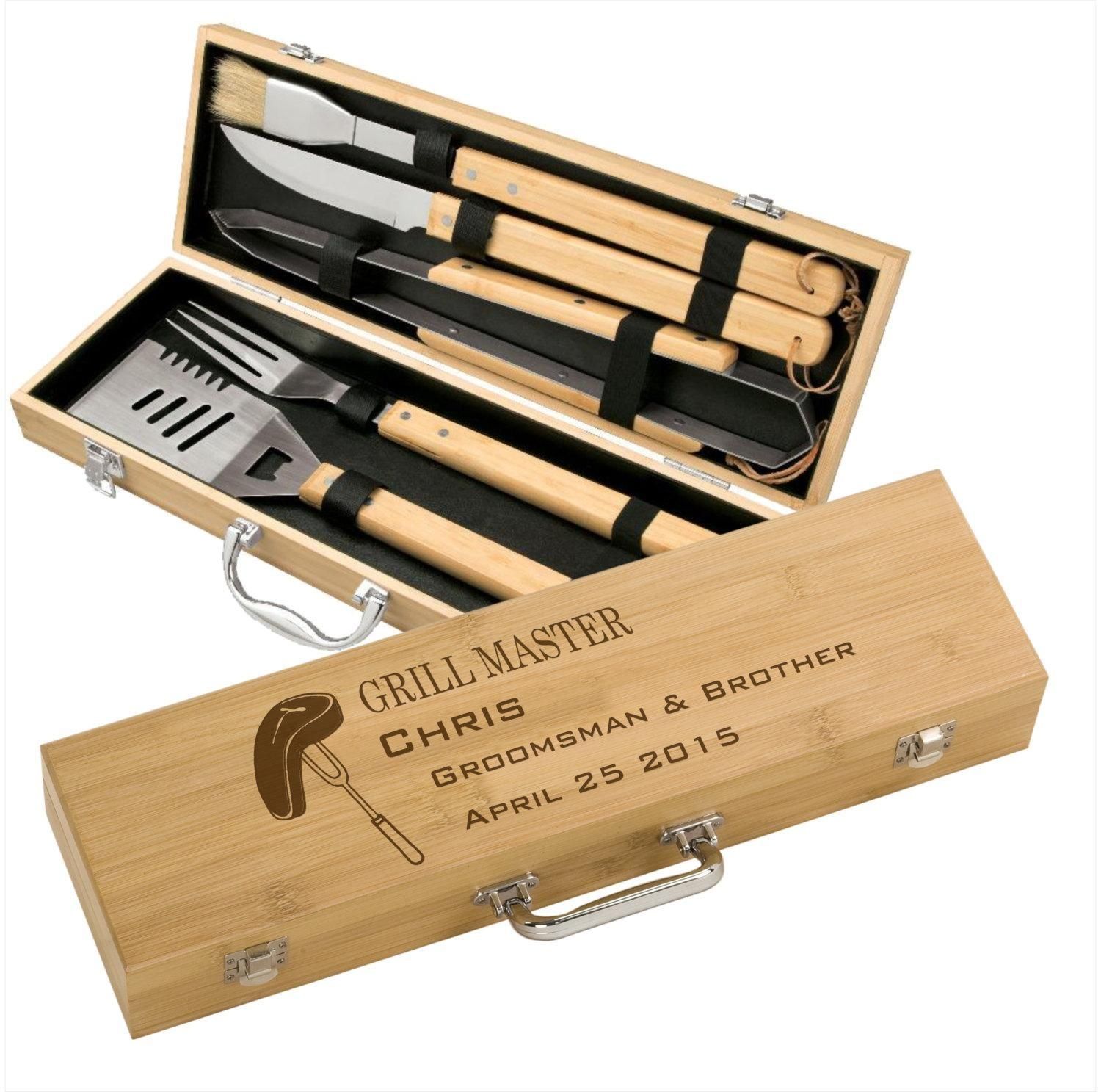 Personalized BBQ Set for Men