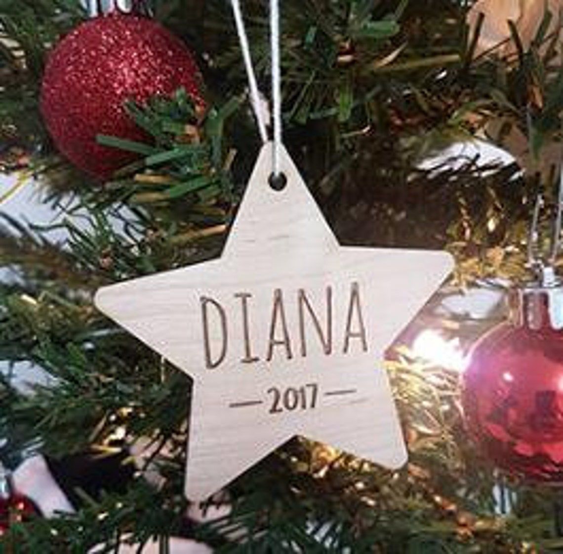 Personalized Christmas Tree Decorations