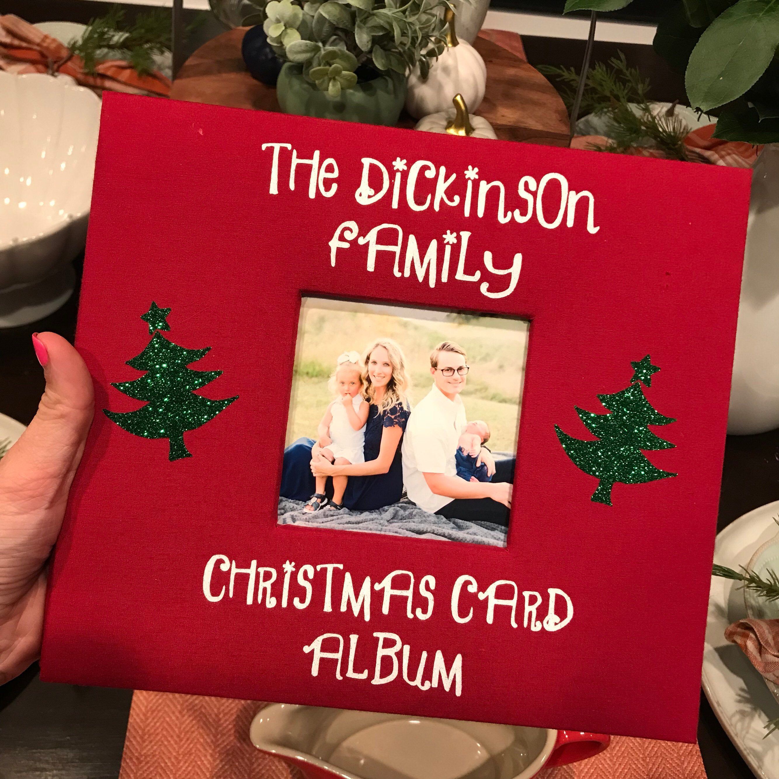 Photo Album Christmas Card